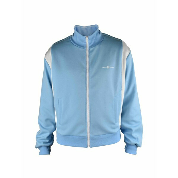 アミリ メンズ 上衣＆上衣 アウター Panelled track jacket Blue