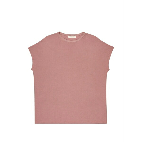 投げること御召しもの レディース ティーシャツ トップス Zanone cotton t-shirt Purple