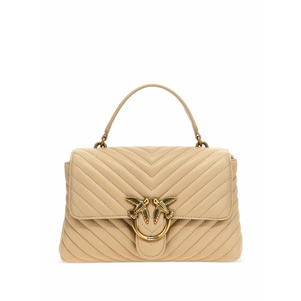 ピンコ レディース トートバッグ バッグ Love lady puff classic bag Brown|asty