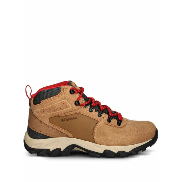 コロンビア メンズ ブーツ シューズ Lace-up suede-leather boots Brown