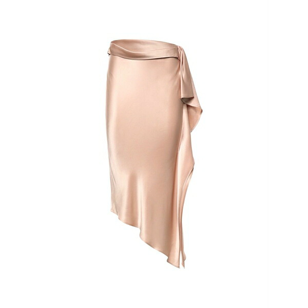 ピンコ レディース スコート ボトムス Draped MIDI skirt Pink