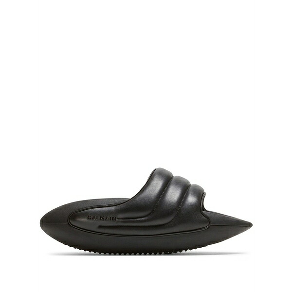 バルマン レディース サンダル シューズ B-it quilted platform slides Black
