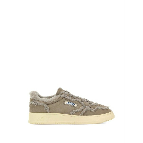 オートリー レディース スニーカー シューズ Medalist suede sneakers Grey