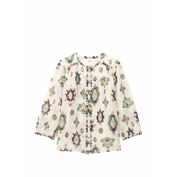 バッシュ レディース プルオーバー トップス Odelie ikat-print shirt Neutrals