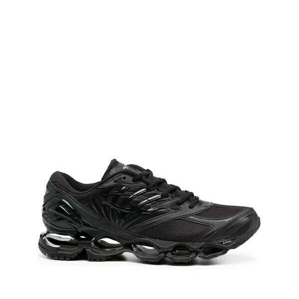 ミズノ メンズ スニーカー シューズ Wave prophecy ls low-top sneakers Black