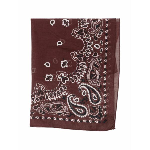 デスティン メンズ えり巻き・袈裟・えり巻き 付属物 Paisley-printed scarf Brown