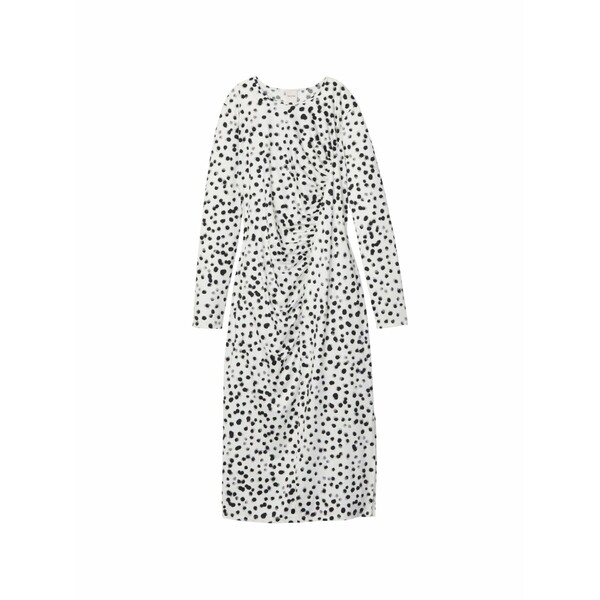 カルバンクライン レディース ワンピース トップス Printed midi dress White｜asty
