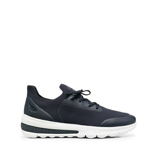 ジェオックス メンズ スニーカー シューズ Spherica low-top sneakers Blue