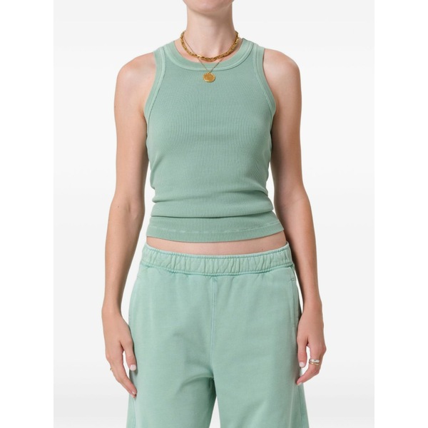 シチズンズ オブ 人間らしさ レディース カットソー トップス Isabel ribbed tank top Green
