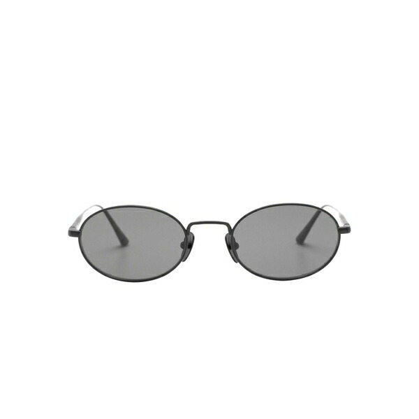 チミ メンズ サングラス・アイウェア 付属物 Titan oval oval-frame sunglasses Black