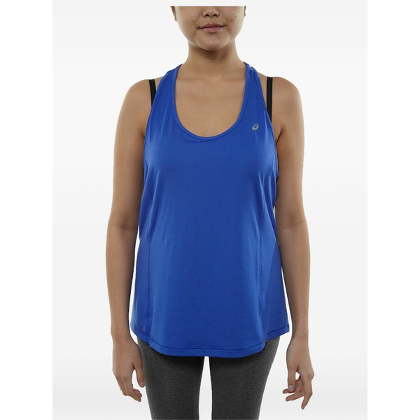 アシックス レディース カットソー トップス Emma racerback top Blue
