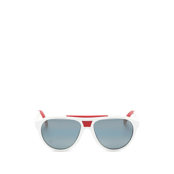 ヴュアルネ メンズ サングラス・アイウェア 付属物 Browline sunglasses White
