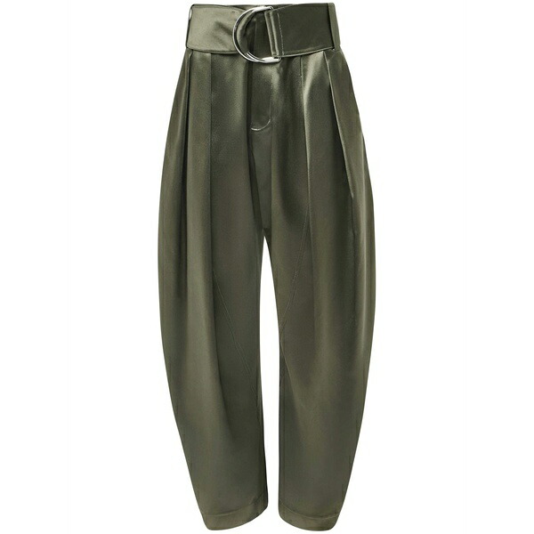 J.W.アンダーソン レディース 心地よいズボン下 ボトムス Pleated trousers Green