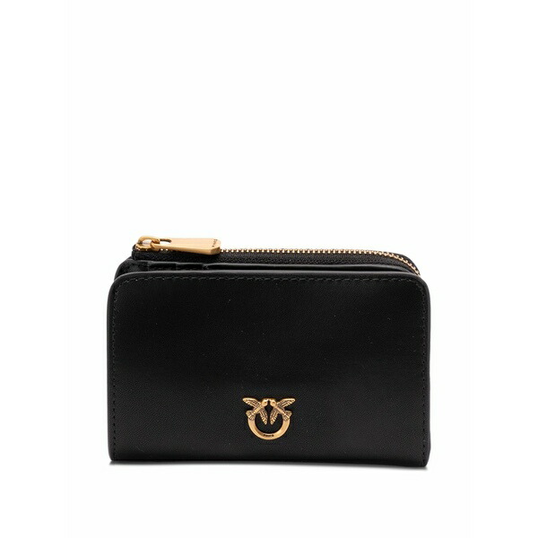 ピンコ レディース 金入れ 付属物 Zip-fastening wallet Black