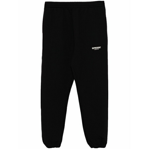 リプレゼント メンズ 心地よいズボン下 ボトムス Washed jogging trousers Black
