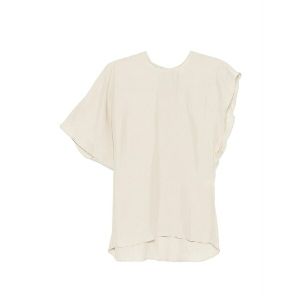アリジ レディース プルオーバー トップス Asymmetric top Neutrals