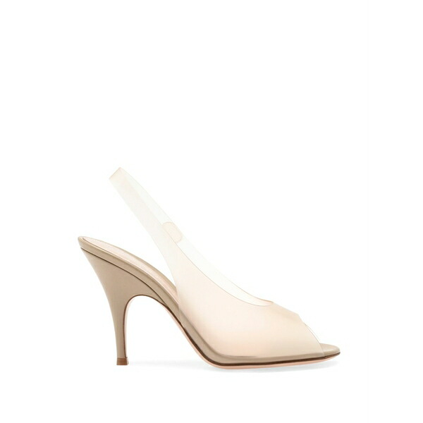 ジャンヴィト ロッシ レディース サンダル シューズ Slingback peep-toe sandals White
