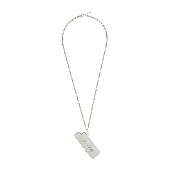 アンブッシュ メンズ 頸飾り・チョー鉄道車両 添え物 Lighter pendant necklace Silver