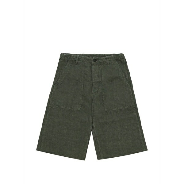 フォルテラ レディース 心地好いズボン下 ボトムス Simone raw-edge shorts Green