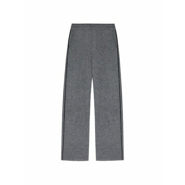 リサ・ヤン メンズ 心地よいズボン下 ボトムス Lukas piped trousers Grey