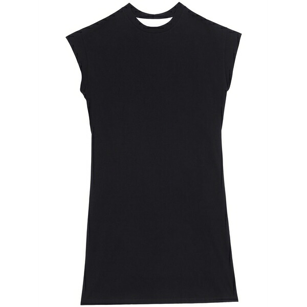マルタンマルジェラ レディース 衣裳 トップス Layered cotton MIDI dress Black