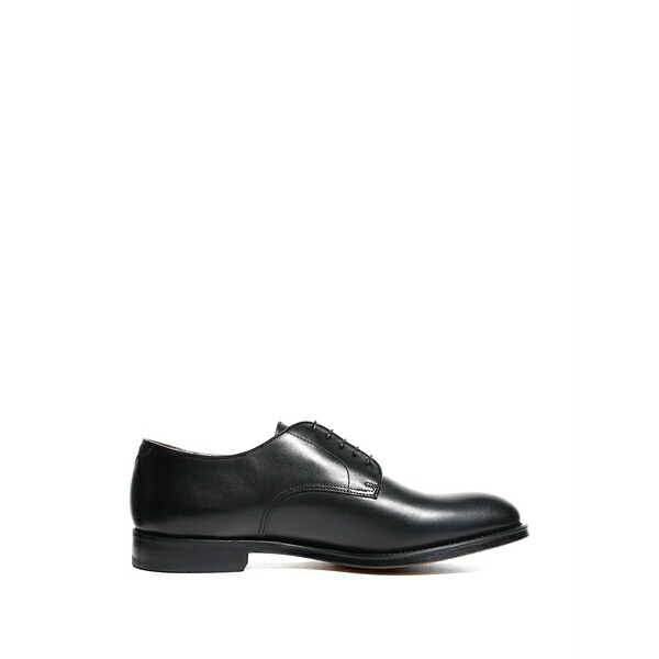ドンカルズ メンズ 御召しものシューズ シューズ Lace-up leather derby shoes Black