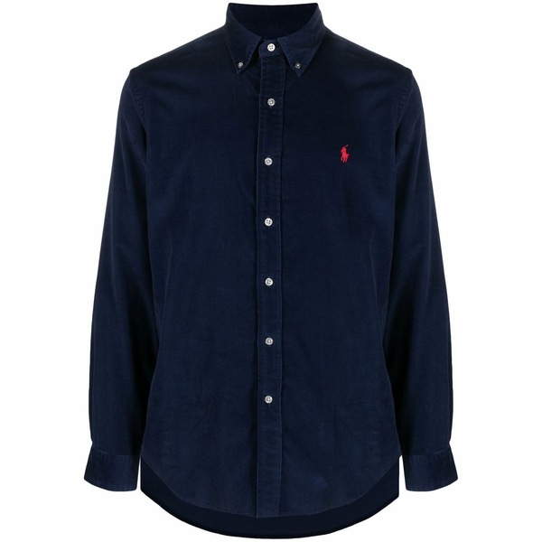 ラルフローレン メンズ ティーシャツ トップス Polo pony motif shirt Blue
