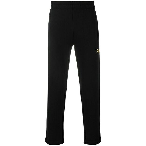 ケンゾー メンズ 心地好いズボン下 ボトムス Tiger patch track pants Black