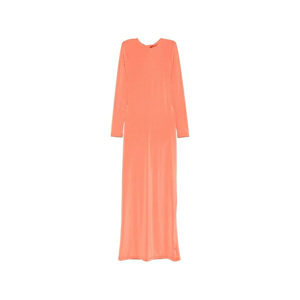 ラケル?ジニス レディース 衣裳 トップス Carolyne twist-detail open-back maxi dress Orange