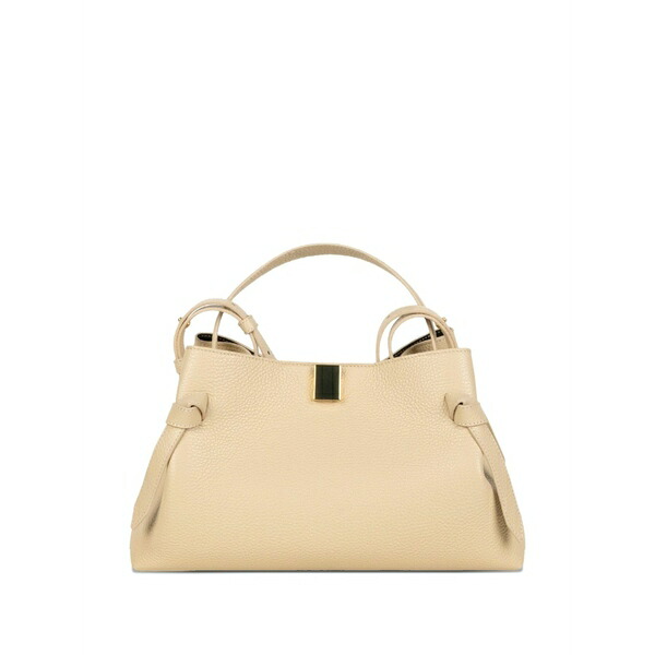 ユゼフィ レディース トートバッグ 御徒面子 Mini gyoza top-handle tote bag Neutrals