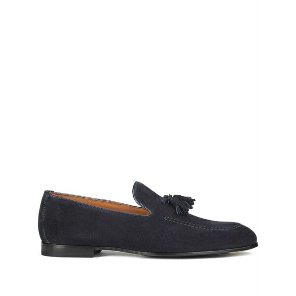 ドンカルズ メンズ スリッポン・ローファー シューズ Suede loafers  Blue