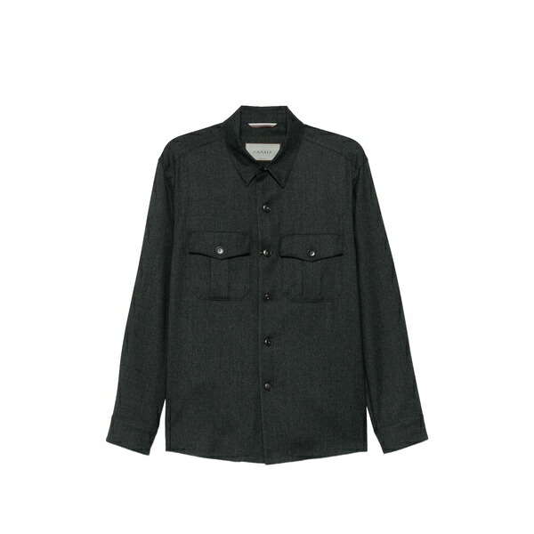 カナーリ メンズ 上衣＆上衣 アウター Long-sleeves jacket Grey