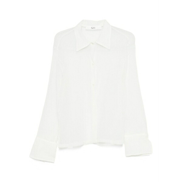 空想科学小説アール レディース プルオーバー トップス Willow shirt White