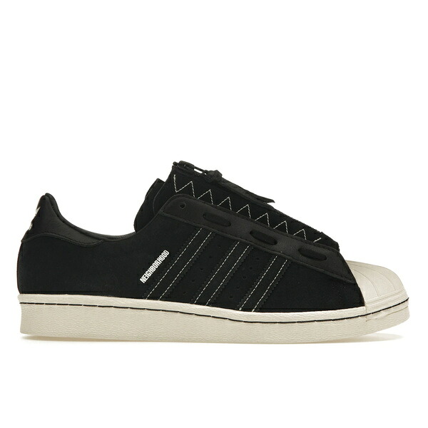 adidas アディダス メンズ スニーカー  【adidas Superstar 80s Neighborhood Black】  大きさ US_M_4.5 Black/Footwear Black/White