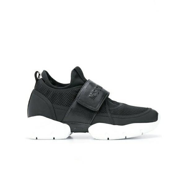 エムエスジイエム レディース スニーカー シューズ Oversized sole sneakers Black