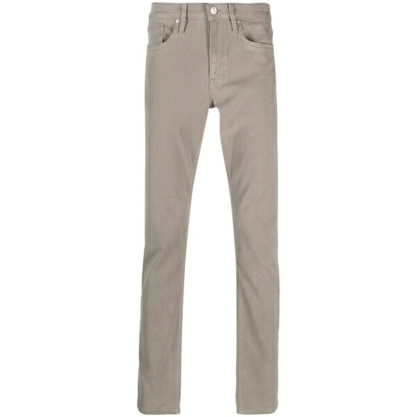 ひな形 メンズ 心地好いズボン下 ボトムス Straight-leg chino trousers Grey
