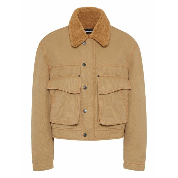 ディースクエアード レディース 上衣＆上衣 アウター Cargo jacket Neutrals