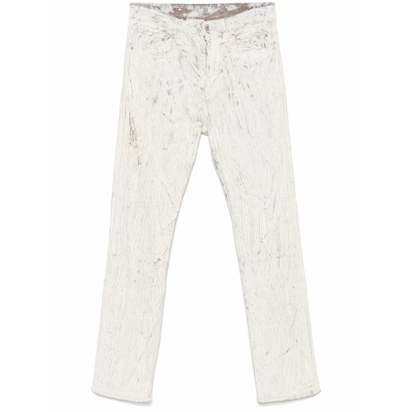 リックオウエンス メンズ カジュアルパンツ ボトムス Headon trousers Neutrals|asty