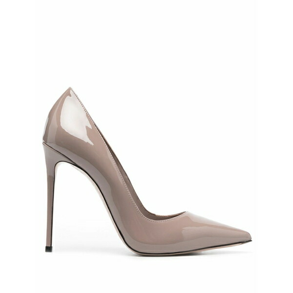 ル シラ レディース パンプス シューズ 115粍 eva patent leather pumps Brown