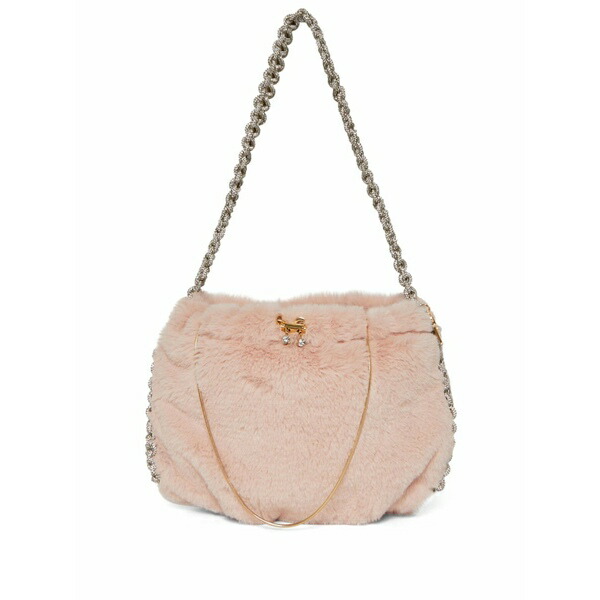 ロザンティカ レディース ショルダーバッグ 御徒面子 Fatale fluffy shoulder bag Pink