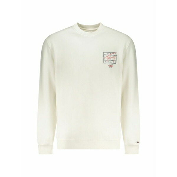 トミー ヒルフィガー メンズ パーカー・スウェットシャツ アウター Logo-print sweatshirt Neutrals