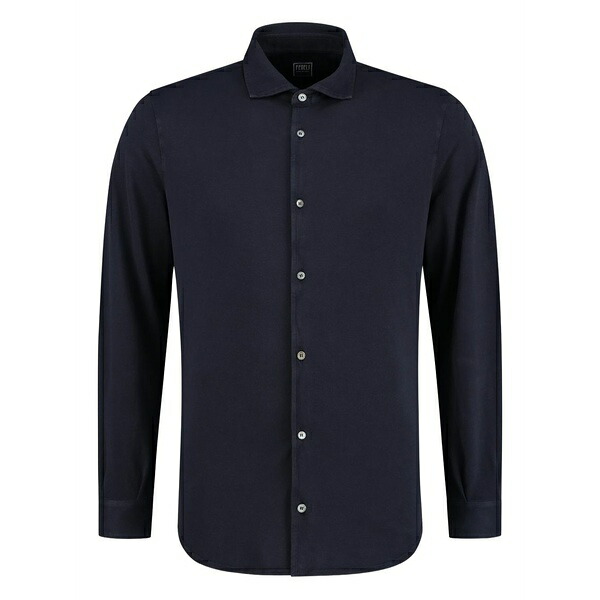 フェデーリ メンズ プルオーバー トップス Button-up shirt Blue