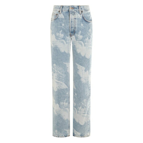フィオルッチ メンズ デニムパンツ ボトムス Cotton straight jeans Blue｜asty