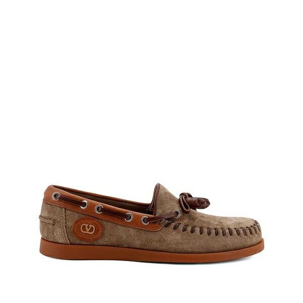 ヴァレンティノ ガラヴァーニ レディース スリッポン・ローファー シューズ Tassel-embellished loafers Brown|asty
