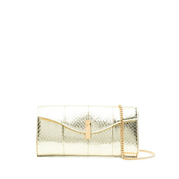 ジュゼッペザノッティ レディース クラッチペダル御徒面子 御徒面子 Flutie clutch bag Gold