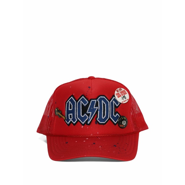 お手伝いさん ウォーン メンズ かぶり笠 佩び物 Embroidered hat Red