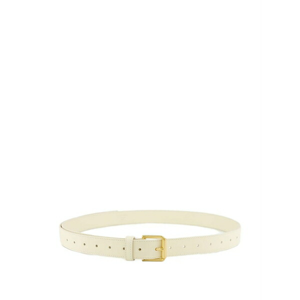 ジバンシー レディース 三尺帯 付属物 Metal-tip leather belt Neutrals