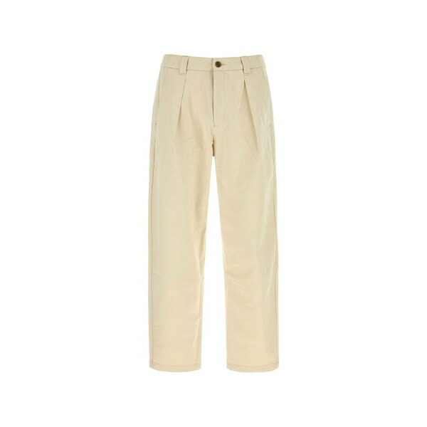 アーペーセー メンズ カジュアルパンツ ボトムス Pleated trousers Neutrals|asty