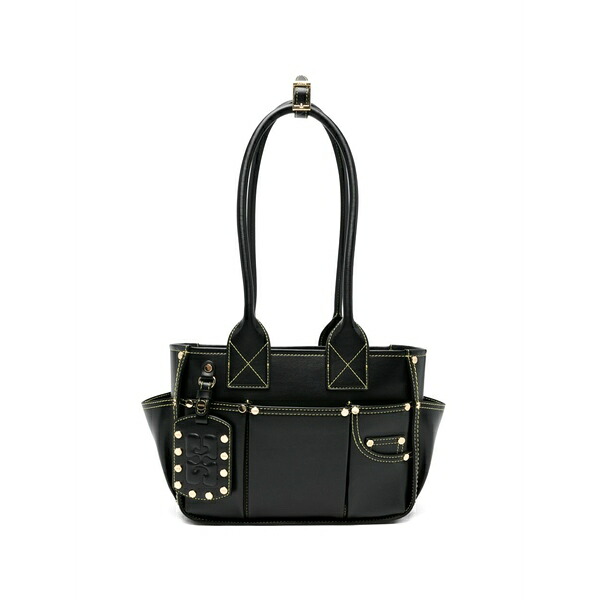 ガニー レディース ショルダーバッグ 御徒面子 Posy shoulder bag Black