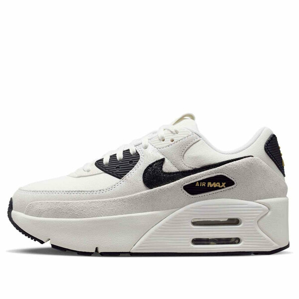 Nike ナイキ レディース スニーカー White/Team Red/Metallic Gold/Black 【(WMNS) Nike Air Max 90 LV8 \u0027White Metallic Gold Black\u0027 HQ3497-100】  大きさ US_7(24.0糎)